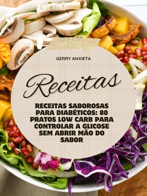 cover image of Receitas saudáveis para pessoas com diabetes